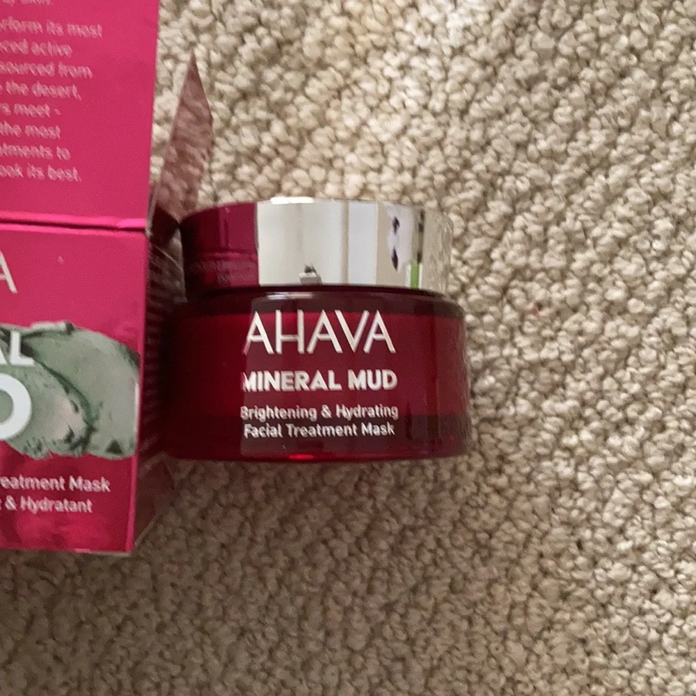 NEW Ahava Minera Mud Dead Sea Brightening & Hydrating Facial Treatment Mask NIB